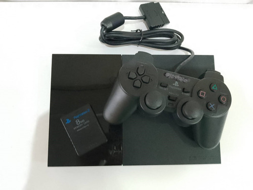 Consola Sony Playstation 2 Slim Joystick Memory Como Nueva!!