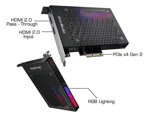 Capturadora de video interna AVerMedia GC573 de