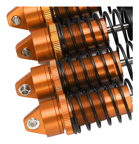 Amortiguador Modelo Rc Springs Shocks, 4 Unidades, Para Losi
