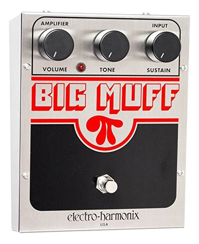 Electro-harmonix Big Muff Pedal Con Efectos De Guitarra Y Pi