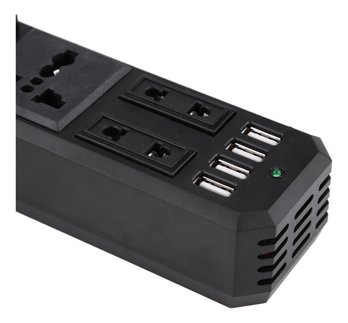 Power Inverter Auto Wechselricht Black Universal Plug