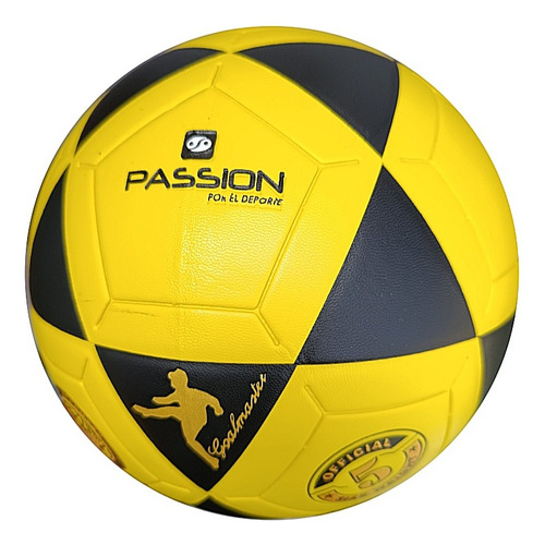 Pelota De Futbol Passion #5 Cuero Pu Peso Y Medida Oficial