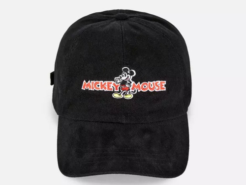 Gorra Mickey Mouse Negra Oficial Disney Collection