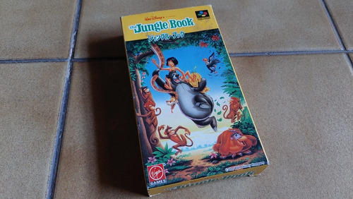 Caja Original De The Jungle Book / Super Nintendo (snes)