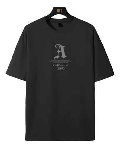 comprar Camiseta Fitness Casual California Larga Minimalista Chiques