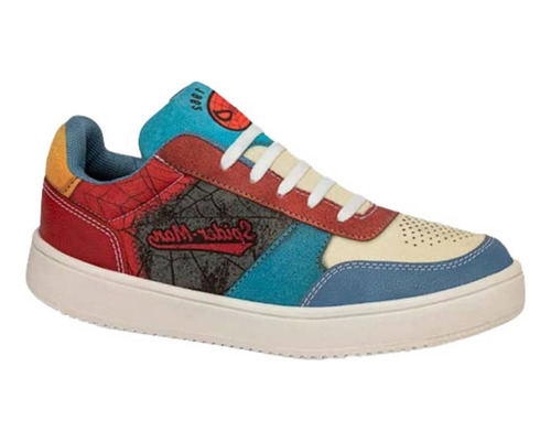 Tenis Para Niño Casual Spiderman Marca Spiderman Modelo 3931