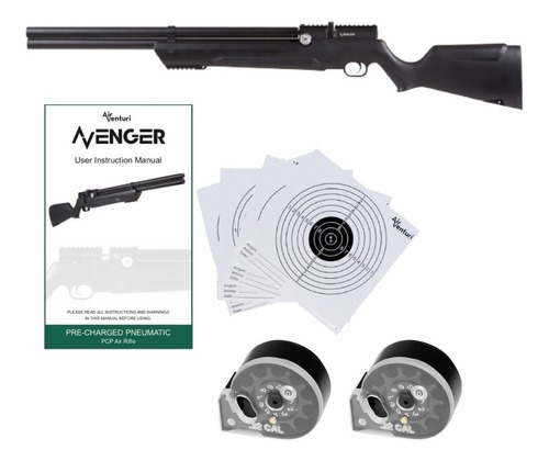 Air Venturi Rifle Ppc Avenger .22 (5.5 Mm) Negro Xtreme P