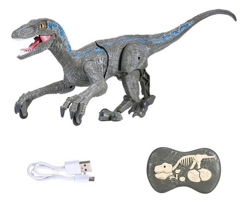 Nuevo Control Remoto Dinosauria Velociraptor Juguete Big Wal