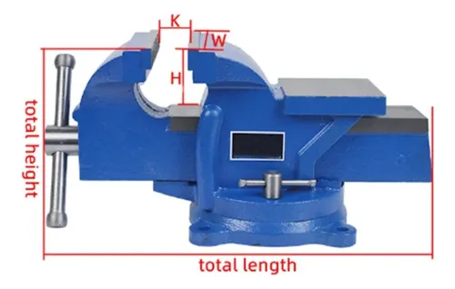Tornillo De Banco Mecánico 4 Pulgadas 100mm Morsa