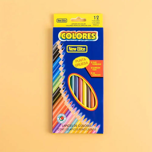 2 Cajas 12 Lápices Colores + 2 Sacapuntas O 2 Gomas Madera