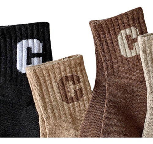 Calcetines Para Niños De Algodón Peinado A Media Pantorrilla