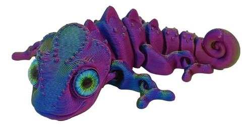 . Figuras De Camaleón Con Impresión 3d, Juguete Móvil Modelo