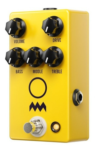 Pedal Jhs Charlie Brown V4 Overdrive, Distorção (novo/nf) Cor Amarelo