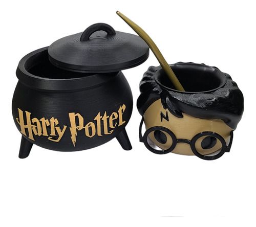 Kit Mate Harry Potter Impreso En 3d
