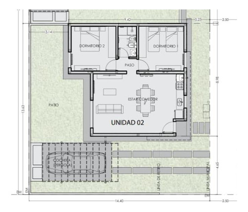 Casa En Venta, Docta, Dos Dormitorios, Financiacion
