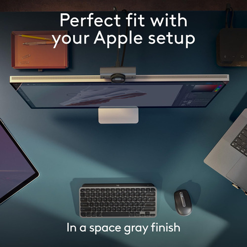 Teclado Inalámbrico Logitech Mx Keys Mini Para Mac Space Gre