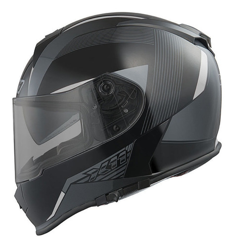 Capacete para moto  integral X11  Revo  cinza tamanho 58 