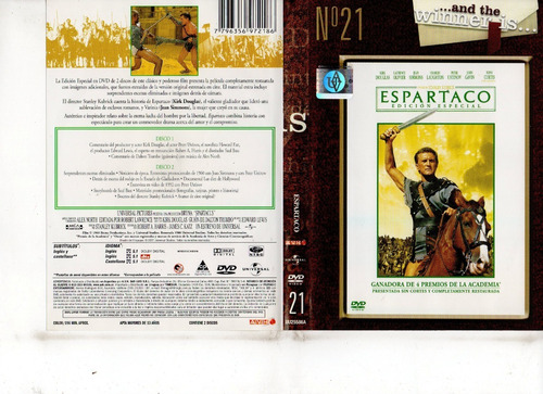 Espartaco - Original (2 Dvd) - Buen Estado