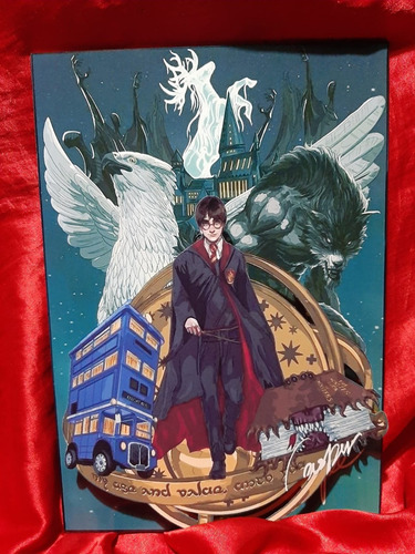 Cuadros De Madera Grandes 3d Harry Potter 8