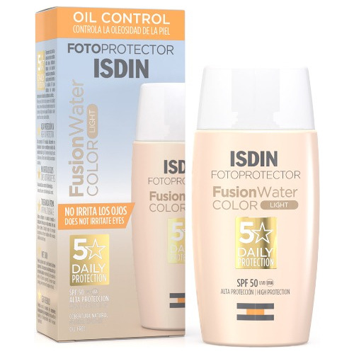 Isdin Fotoprotector 50 Fusion Water Color Light Oil Control