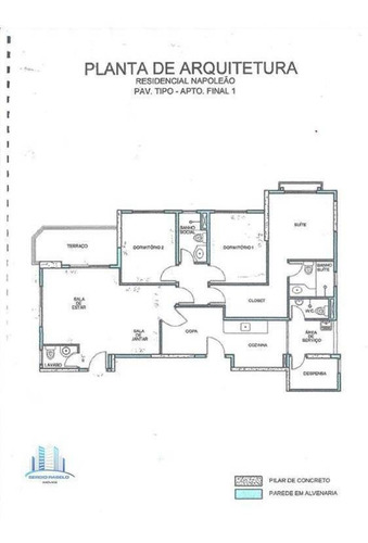 Imagem 19 de 19 de Apartamento Com 3 Dormitórios À Venda, 97 M² Por R$ 1.200.000 - Vila Clementino - São Paulo/sp - Ap3619