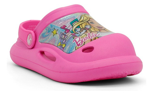 Sandalia Casual De Niña Barbie 23.2ar1049 Fucsia