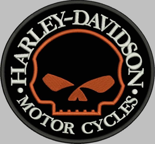 12 Parches Harley Davidson Borbados, A Eleccion, Calidad