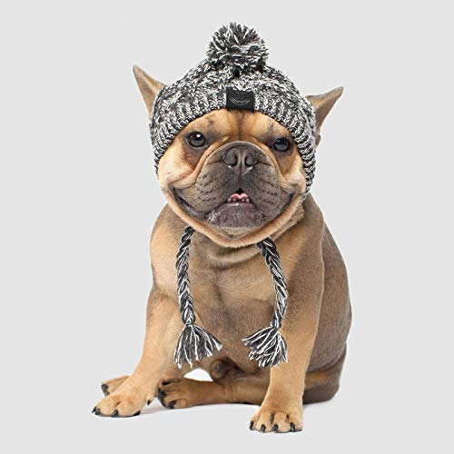 Gorro De Punto Para Perro, Gorro De Lana Cálido De Invierno