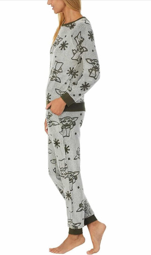 Star Wars The Mandalorian Grogu, Set De 2 Piezas De Pijama