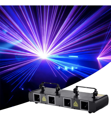 Luces De Fiesta De Dj, Luces De Escenario 4 Lente Rgby ...