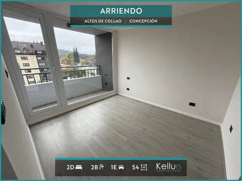 Arriendo Altos De Collao | 2 Dormitorios | Tipo Mariposa