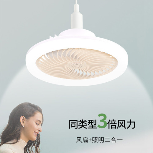 Luz Led Grande Para Ventilador De Viento Con Mando A Distanc