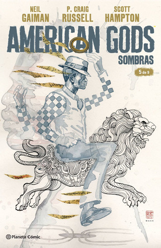 American Gods, De Gaiman, Neil. Editorial Planeta Comic En Español