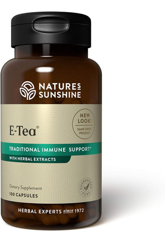 Nature´s Sunshine E-tea 100caps Sabor Neutro