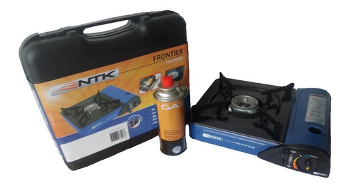 Imagen 2 de 2 de Estufa Gas Portatil Camping Butano 4 Tanques Cocina Chispaut