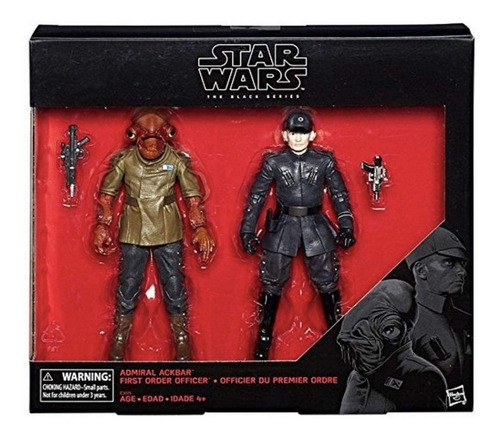 Star Wars Black Series Admiral Ackbar & First Order Officier