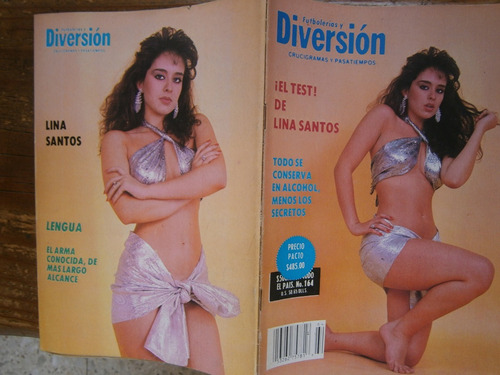 Lina Santos Sexy Fotos 4 Revistas Diversion 1988-90 | MercadoLibre