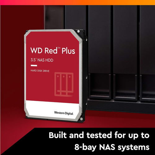 Western Digital 8tb Wd Red Plus Nas Disco Duro Interno H...