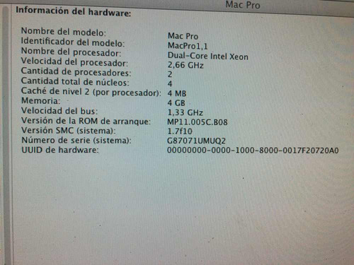 Memoria Ram 512 Y 1gb Fbdimm 667 Ddr2 Para Mac Pro. Paquete