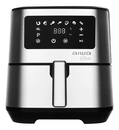 Freidora Aire Digital Sin Aceite Aiwa Aw-ft2 2 Gris