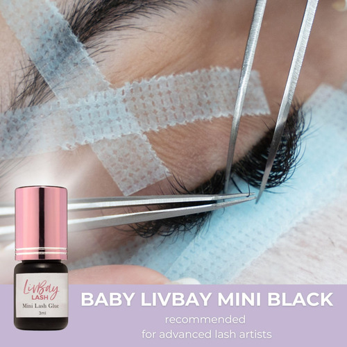 Livbay Pegamento Para Pestañas Bebé Original Mini 3 Ml Mmg