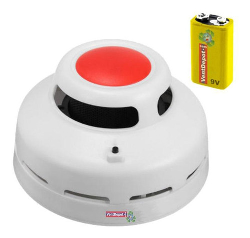 Detector De Humo Y Co Alarma Roja, Mxsmo-001, 85 A 105db, A