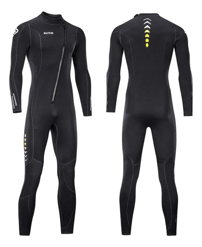 Ultra Stretch 3mm Neopreno Traje De Neopreno, Cremallera Del