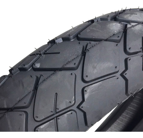 Pneu Traseiro Com Camara Aro 17 130/80-17 Nx 400 Falcon