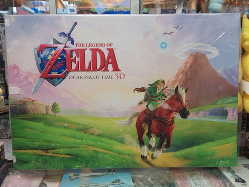 Cuadro Zelda Ocarina Of Time Impreso En Tela Pvc 60x40