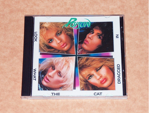 Poison - Look What The Cat Dragged In Cd 1986 1er Album P78