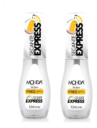 Mohda Secante Express Pro Spray 8,5ml Cor Transparente