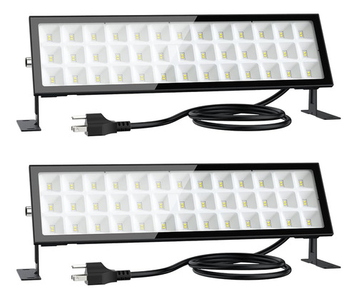 Onforu 2 Pack 72w Led Shop Light Para Garaje 600w Equiv, 650