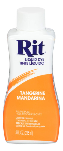 Tinte Liquido Rit Tangerine 8 Onza Liquida Oz