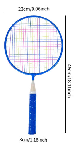Bádminton Raquet Para Niños Raceta De Bádminton Con Azul